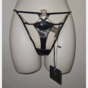 Honey Birdette Chhaya Thong size Medium or Large NWT (no offers please)